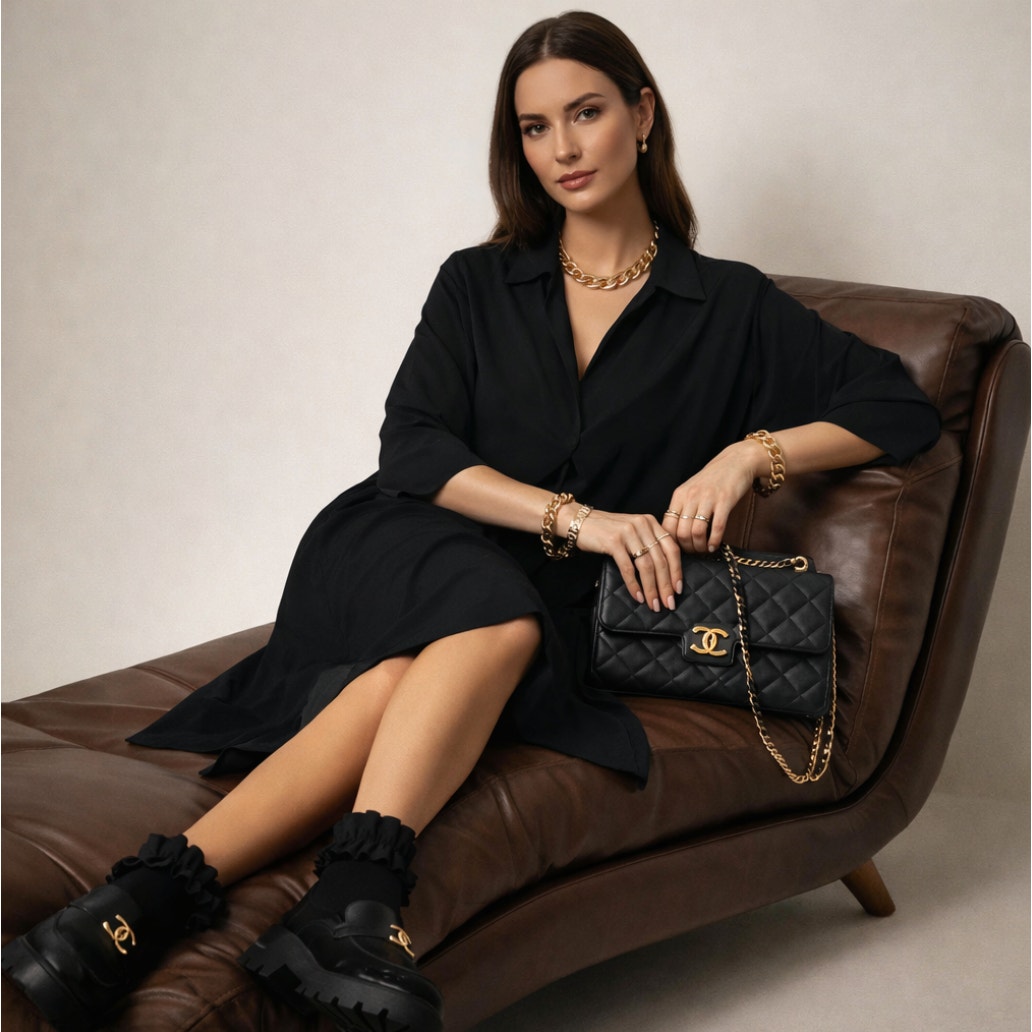 Vince Viscose Popover Shift Dress Black Sz M $378 {2c46}